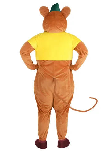 Vista 2 de Disfraz Deluxe Gus Gus Disney Cenicienta para Hombre Talla Plus Multicolor