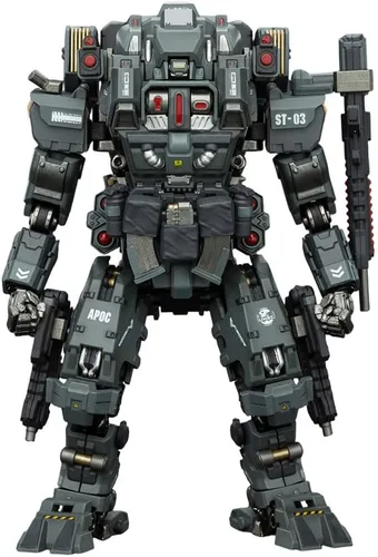 Vista 10 de JOYTOY APOC Series Bedrock Albus Standard Combat Type Mech 1/25 Modelo móvil Figura coleccionable a partir de 15 años