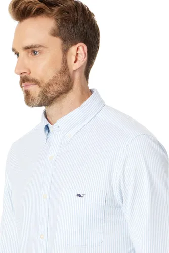 Vista 3 de vineyard vines Men's Stripe Stretch Oxford Shirt