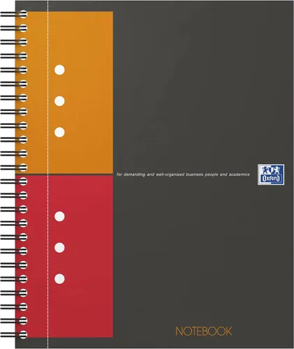 Vista 14 de Oxford International - Cuaderno activo con tapa de polietileno A4+, rayas estrechas con margen y perforado, incluye divisor reposicionable, 80