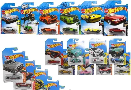 Vista 3 de Hot Wheels Paquete de fiesta surtido aleatorio de 24 coches 2014 y más recientes