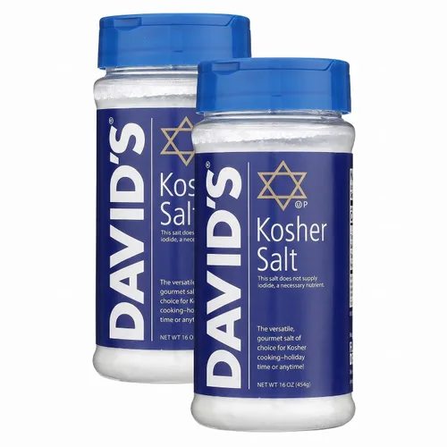 Vista 9 de Davids, Salt Kosher, 16 onzas