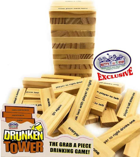 Vista 4 de Juego de beber "Grab a piece" con bolsa de almacenamiento