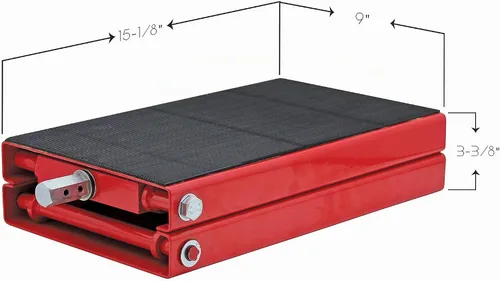 Vista 2 de Extreme Max 1100 lb. Amplio elevador para motocicleta, Without Dolly, ancho