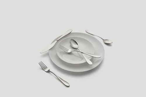 Vista 3 de Cambridge Silversmiths Whisper Mirror - Juego de cubiertos de 20 piezas, servicio para 4
