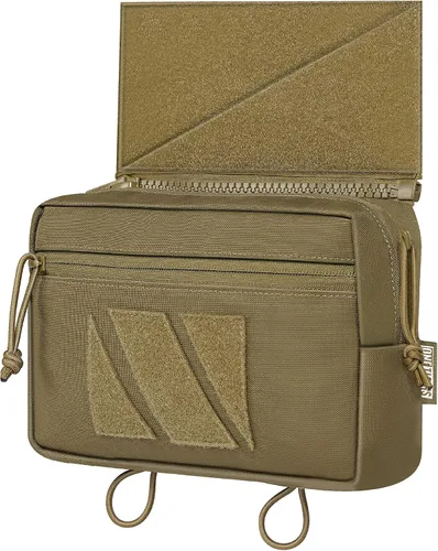 Vista 11 de OneTigris Drop Pouch, Dangler Bag Tactical with Hook and Loop Panel for Vest Chest Rig Plate Carrier