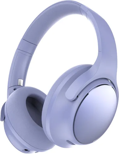 Vista 10 de Raycon Los auriculares inalámbricos Bluetooth sobre la oreja de todos los días, con cancelación activa de ruido, modo de consciencia y micrófono