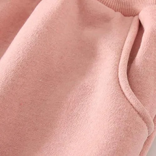 Vista 5 de Fuzzy Sweatpants for Women Thermal Warm Winter Cozy Sherpa Lined Pants Elastic Waist Solid Color Lounge Fleece Pant
