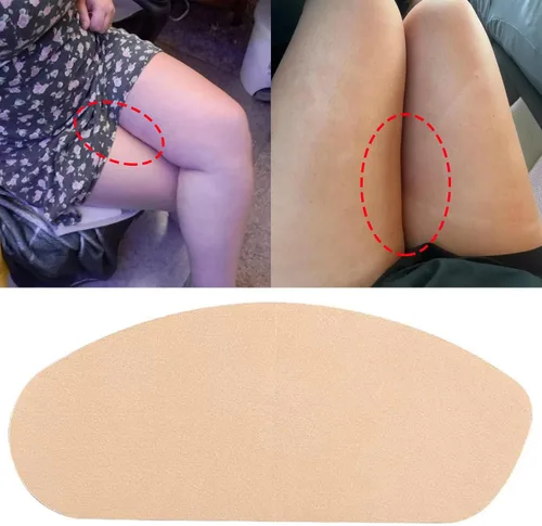 Vista 7 de Cinta de levantamiento de muslos, parche de fricción para prevención interior de muslos, cinta antirozaduras para la piel del muslo, parche adhesivo