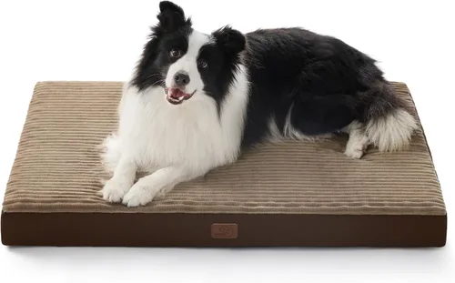 Vista 21 de Bedsure ComfyFleece Cama para perros pequeños, camas ortopédicas para mascotas con funda extraíble lavable, no impermeable, alfombrilla de espuma