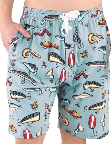 Vista 10 de Lazy One - Shorts de pijama para hombre, pantalones de pijama para hombre, ropa para dormir Bass