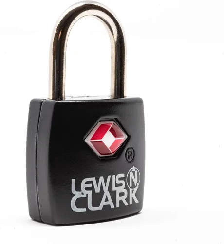 Vista 2 de Lewis N. Clark Travel Sentry TSA Lock + Mini candado para maleta de equipaje, mochila, bolsa para laptop, bolso, aeropuerto, hotel y gimnasio
