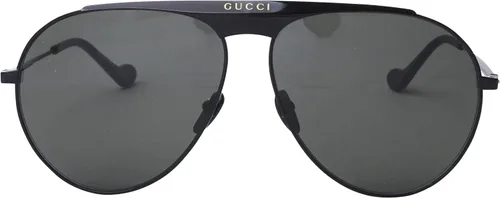 Vista 2 de Gucci GG0908S NegroGris 6513145 hombres Gafas de sol