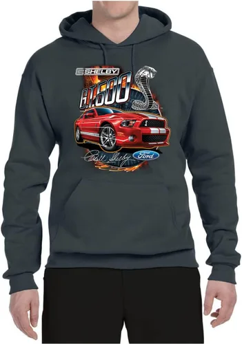 Vista 18 de Wild Bobby Shelby GT500 Cobra - Sudadera con capucha con diseño oficial de Ford Motors Cars and Trucks