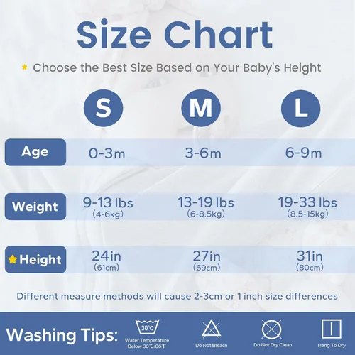 Vista 6 de ZIGJOY Shark-Fin - Manta de transición para recién nacido, 0.5 tog de rayón hecho de bambú, saco de dormir para bebé, manta con cremallera de 2