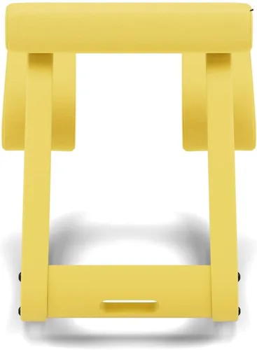 Vista 7 de Varier Monocromo variable, silla original arrodillada, silla de oficina ergonómica, 10 años de garantía, diseñada por Peter Opsvik, ocre