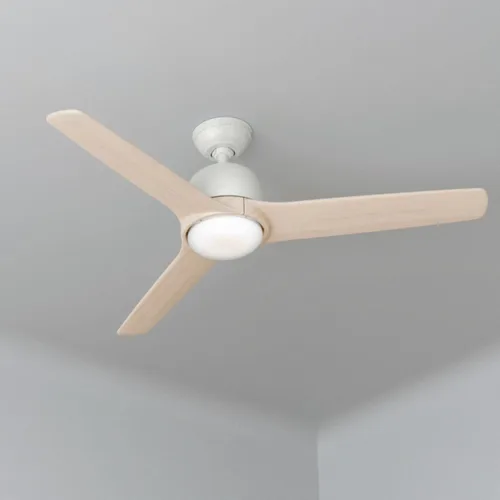 Vista 3 de Hunter Fan Company 59423 Norden - Ventilador de techo, 54, acabado blanco fresco