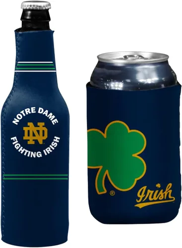 Vista 16 de College Team Color Logo Can & Bottle Holder Insulator Beverage Cooler Set