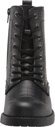 Vista 2 de Tienda Essentials - Botas de combate con cordones para mujer