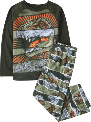 Vista 10 de The Children's Place - Conjunto de pijama de dos piezas con camisa de manga larga y pantalones para niño Manojo de desayuno