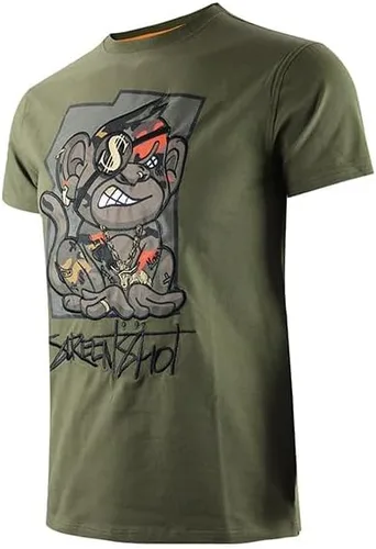Vista 2 de SCREENSHOT - Camiseta con estampado de gel de alta densidad con bordado urbano de alta densidad