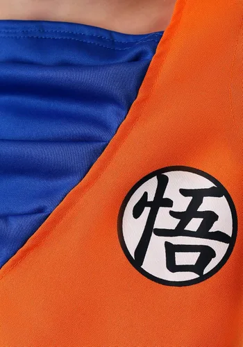 Vista 5 de Disfraz de Goku para niños disfraz de Dragon Ball Z Naranja azul