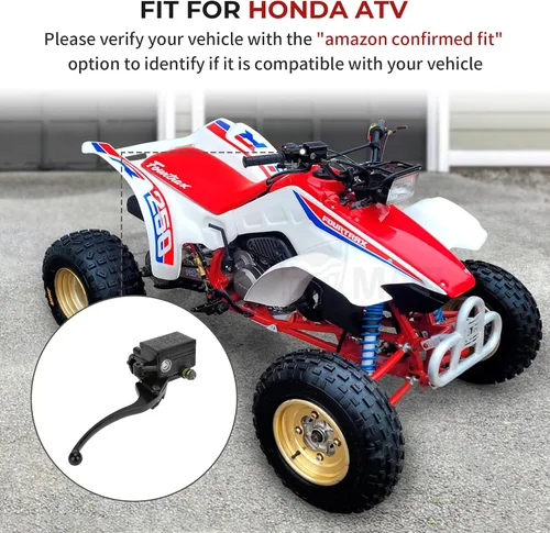Vista 7 de M MATI Cilindro maestro de freno delantero para Honda ATV TRX300 FW TRX350 TRX400 FA/FGA/FW TRX450 TRX650 45510-HC5-305