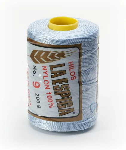 Vista 35 de N° 9 - 100% Cordón de Hilo de Nylon Omega para Tejer y Crochet - 01 Blanco