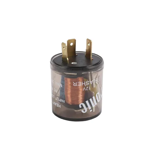 Vista 12 de Relé de intermitente electrónico de 2 pines 12 V luz de señal de giro relé intermitente de 2 clavijas 20 amperios arreglar bombillas de señal