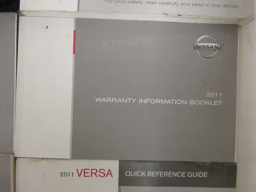 Vista 5 de 2011 Nissan Versa Owners Manual