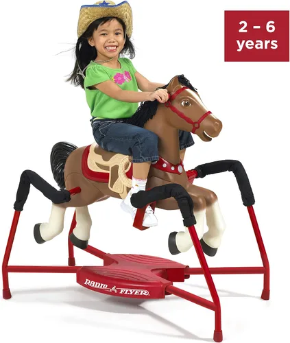 Vista 8 de Radio Flyer Caballo de montar interactivo Blaze