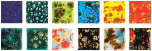 Vista 2 de Mayco Jungle Gems - Juego de esmalte de cristal de 4 onzas, 12 frascos, paquete de aula para cerámica, cerámica, pintura, artistas, profesores