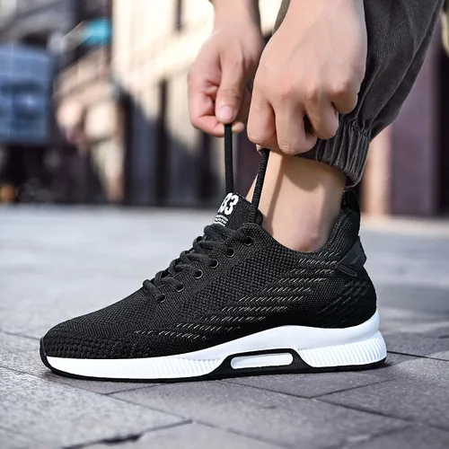 Vista 11 de CERYTHRINA Zapatillas de deporte para hombre Zapatos deportivos invisibles de altura que aumentan 2.36 pulgadas más altos zapatos de ascensor
