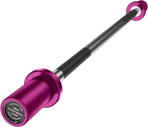 Vista 9 de EVERYMATE Barra de pesas mini de 5 libras para principiantes, mujeres, niños, barra de pesas para entrenamiento de cuerpo entero, para entrenamiento