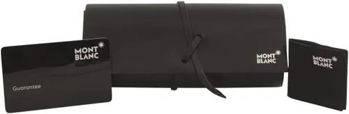 Vista 7 de Mont Blanc MB0266O 005 54 Nuevos Gafas para Hombre, Negro