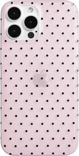 Vista 98 de inewateri Funda compatible con iPhone 11 con bonito diseño estético de lunares a la moda, fundas simples para TPU suave, funda de protección Negro