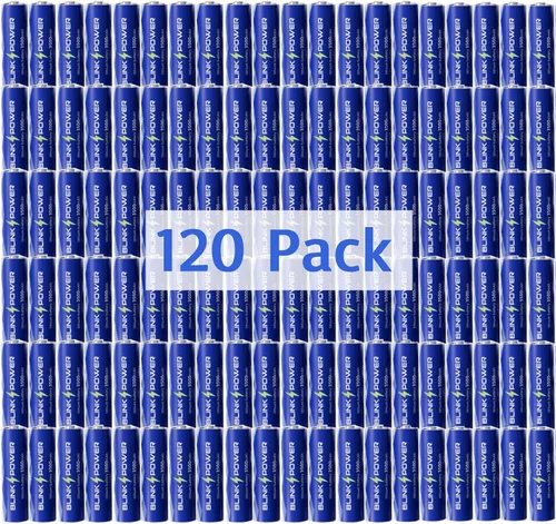 Vista 7 de Blinkspower™ Baterías de litio AA Paquete de 4, 3500mAh NÚM.1 de duración 1.5V Batería de litio doble A 【No recargable】