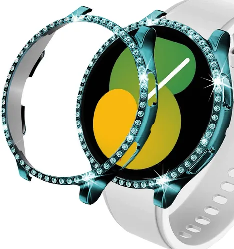Vista 80 de DEALELE Paquete de 1 + 3 fundas compatibles con Samsung Galaxy Watch 7 Ultra (1.772 pulgadas), funda protectora de policarbonato transparente