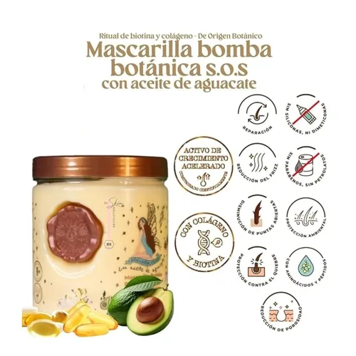 Vista 6 de Ritual Botánico Keratina Orgánica - Kit de mascarilla capilar y perfume