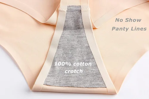 Vista 6 de CRISAN Tangas sin costuras para mujer ropa interior de nailon para mujer paquete de 6