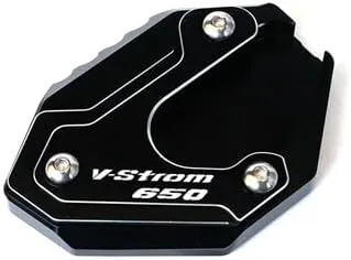 Vista 10 de TEMKIN W for Suzuki V-Strom 650/XT VSTROM 650 DL650 2004-2022 2021 Motorcycle CNC Kickstand Foot Side Stand Extension Pad Support Plate Y