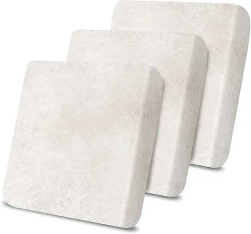 Vista 8 de Fundas de cojín tipo cuero para sofá, juego de fundas protectoras de muebles para sillón seccional, sofá biplaza de tela de elastano elástica