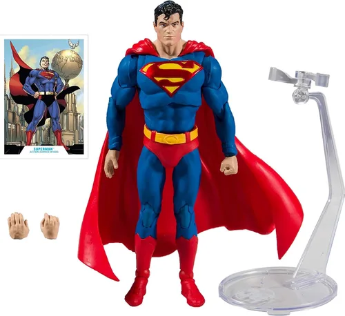 Vista 3 de McFarlane Toys DC Multiverse Superman DC Rebirth Figura de acción de 7