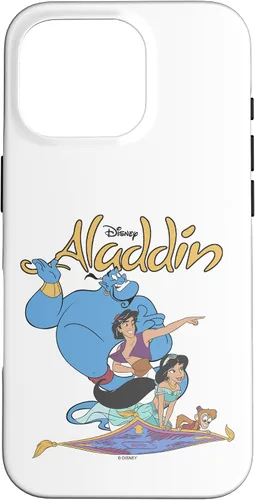 Vista 20 de Funda mágica para iPhone 16 Disney Aladdin Group Shot