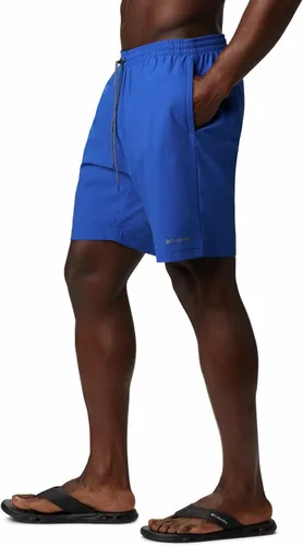 Vista 4 de Columbia Summertide - Pantalón corto elástico para hombre, azul, XXL x 8
