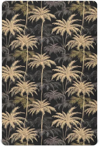 Vista 2 de Fitted Crib Sheets Tropical Palm Trees Mini Crib Sheets for Boy & Girl Toddler Mattress Sheets Playard Sheet 21216004