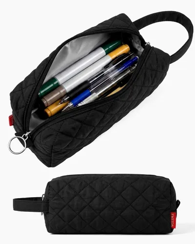 Vista 19 de Fmeida Simple Pencil Case Pouch, Office Supplies Gift for Men Women