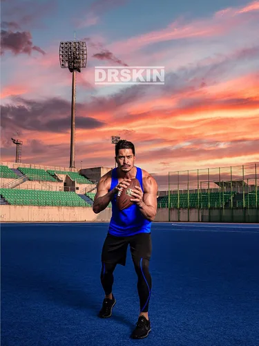 Vista 8 de DRSKIN Men's 4 or 3 Pack Tank Tops Sleeveless Shirts Dry Fit Y-Back Muscle Mesh Gym Training Athletic Workout