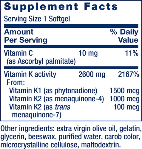 Vista 6 de Life Extension Macuguard - Suplemento para la salud ocular con luteína, meso-zeaxantina, azafrán y astaxantina, 60 unidades y Super K Vitamina K1 K2