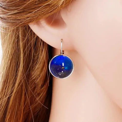 Vista 5 de DaKuan Moldes de fundición de joyería para joyas grandes y 20 moldes de resina colgante de silicona con agujero para colgar (5 estilos)
